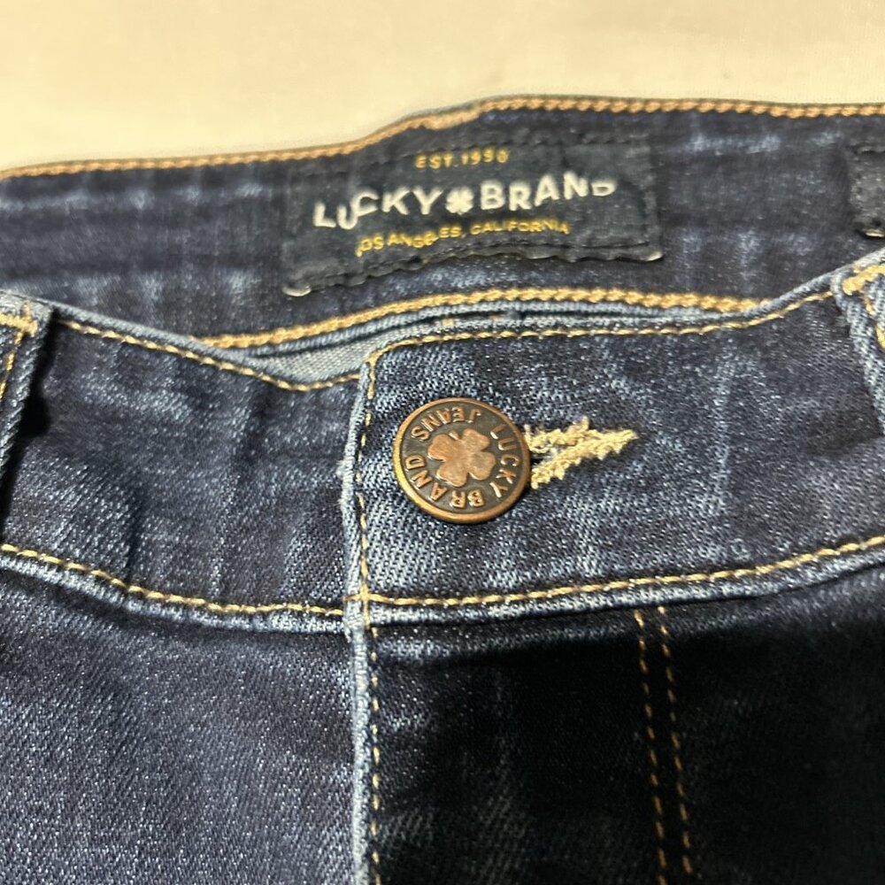 Lucky Brand Jeans Womens 4 27 Blue Ava Skinny Mid Rise Ankle Denim - Picture 2 of 6